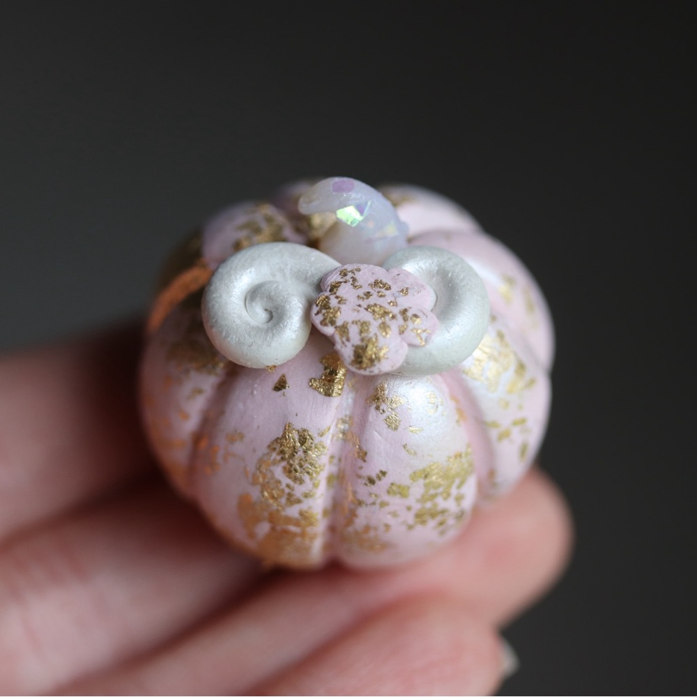 Polymer Clay Sleeping Beauty Princess Pumpkins! Halloween, Fall, Autumn Decor!